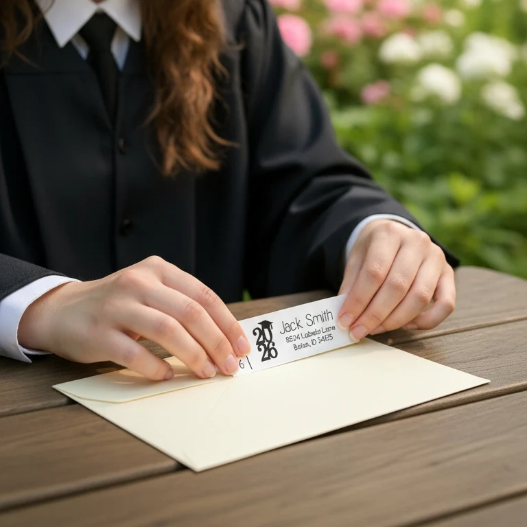 2026 Graduation Address Labels – Personalized Return Address Stickers - Image 6