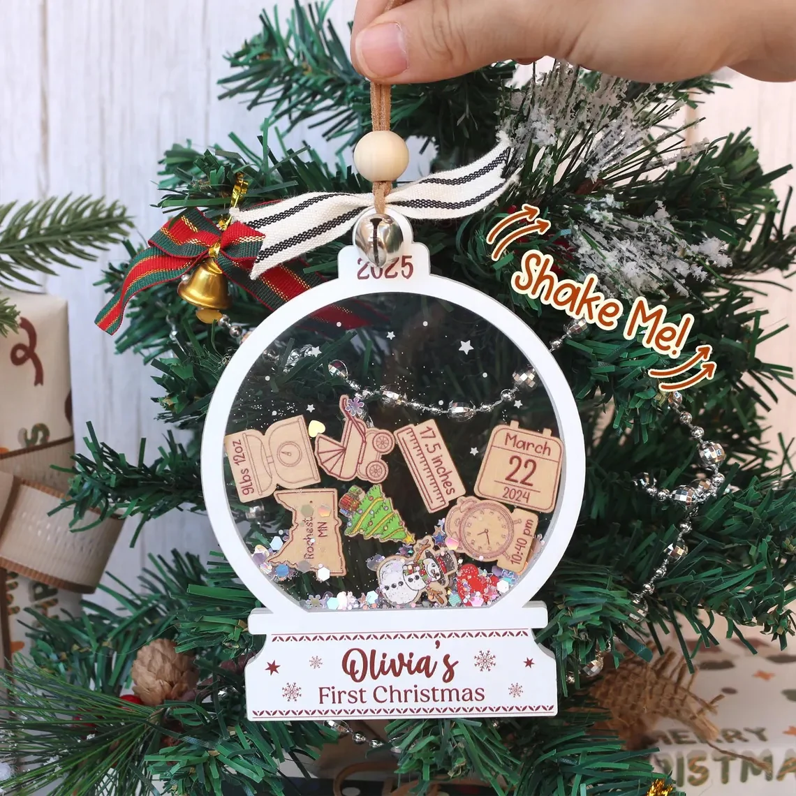 Baby’s First Halloween & Christmas Keepsake Bundle – Personalized Gift - Image 3
