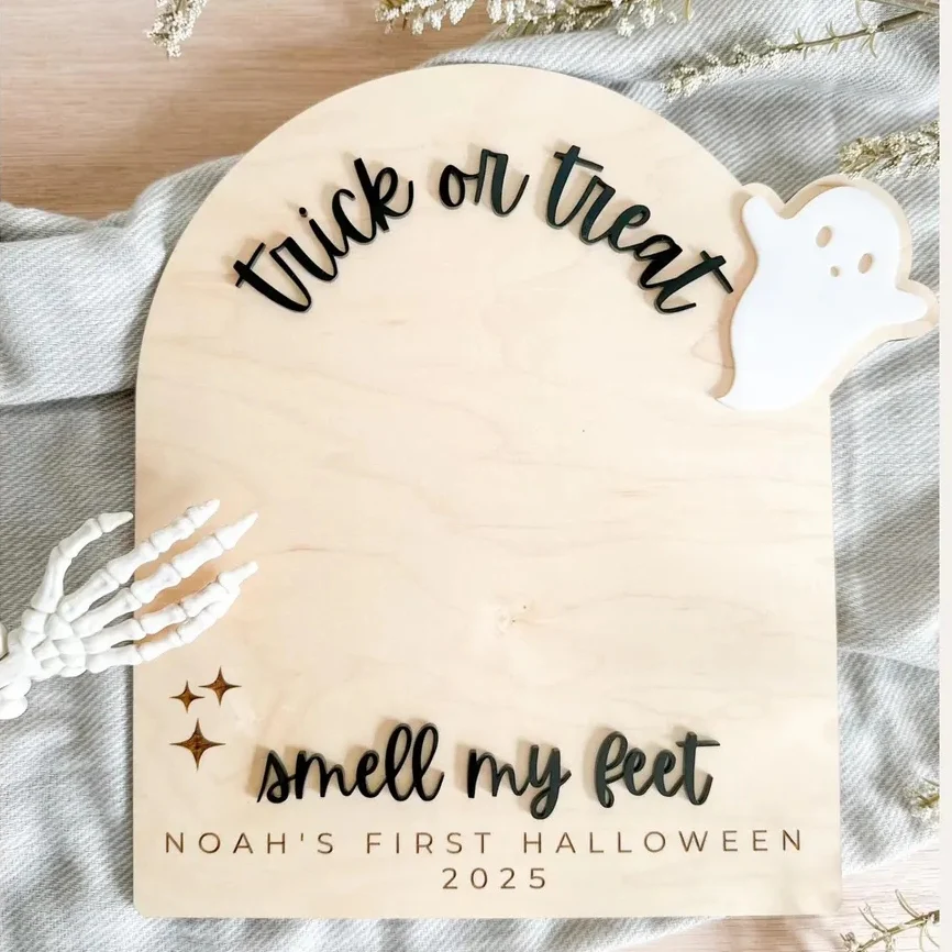 Baby’s First Halloween & Christmas Keepsake Bundle – Personalized Gift - Image 5