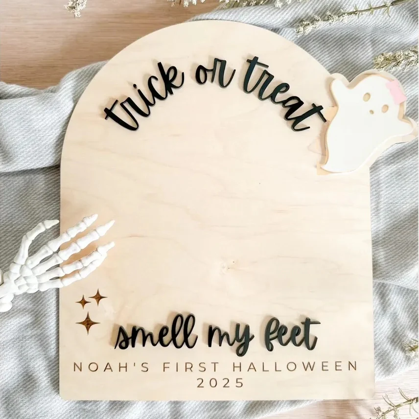 Baby’s First Halloween & Christmas Keepsake Bundle – Personalized Gift - Image 6