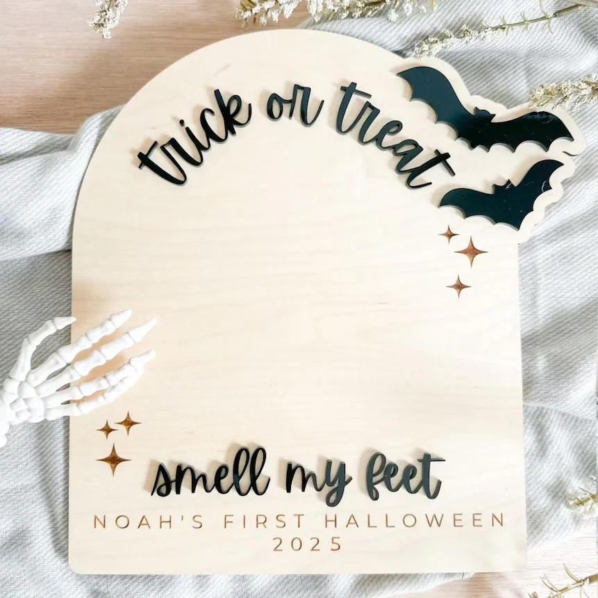 Baby’s First Halloween & Christmas Keepsake Bundle – Personalized Gift - Image 7