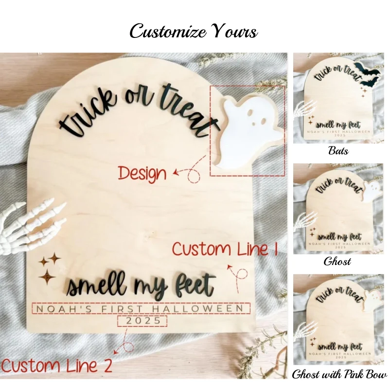 Baby’s First Halloween & Christmas Keepsake Bundle – Personalized Gift - Image 8
