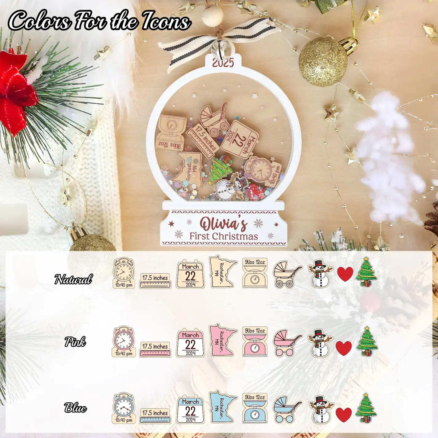 Baby’s First Halloween & Christmas Keepsake Bundle – Personalized Gift - Image 9