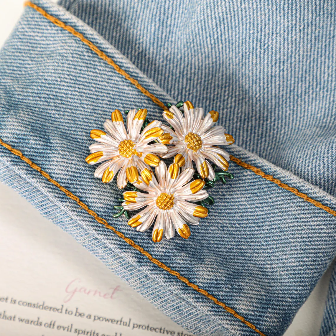 Birth Month Flower Brooch – 12 Unique Designs Gift for Her - Image 3