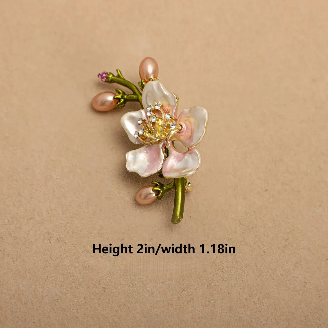 Birth Month Flower Brooch – 12 Unique Designs Gift for Her - Image 7