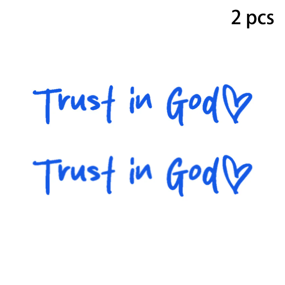 Trust in God Decal, Rear View Mirror Decal, Faith Car Mirror Decal, Bible Verse Christian Gift, Church Teacher Gift, Christian Decal - Image 11