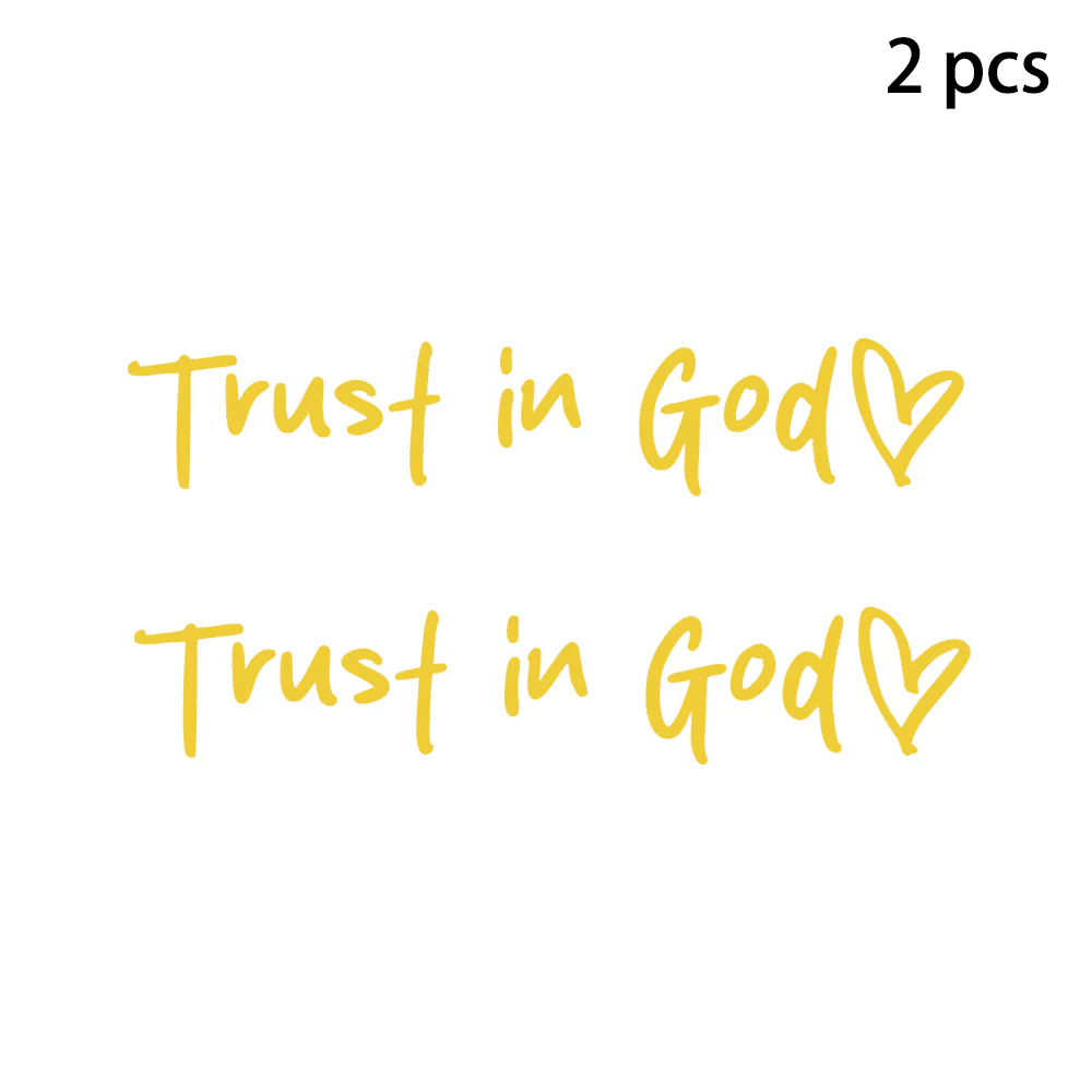 Trust in God Decal, Rear View Mirror Decal, Faith Car Mirror Decal, Bible Verse Christian Gift, Church Teacher Gift, Christian Decal - Image 15