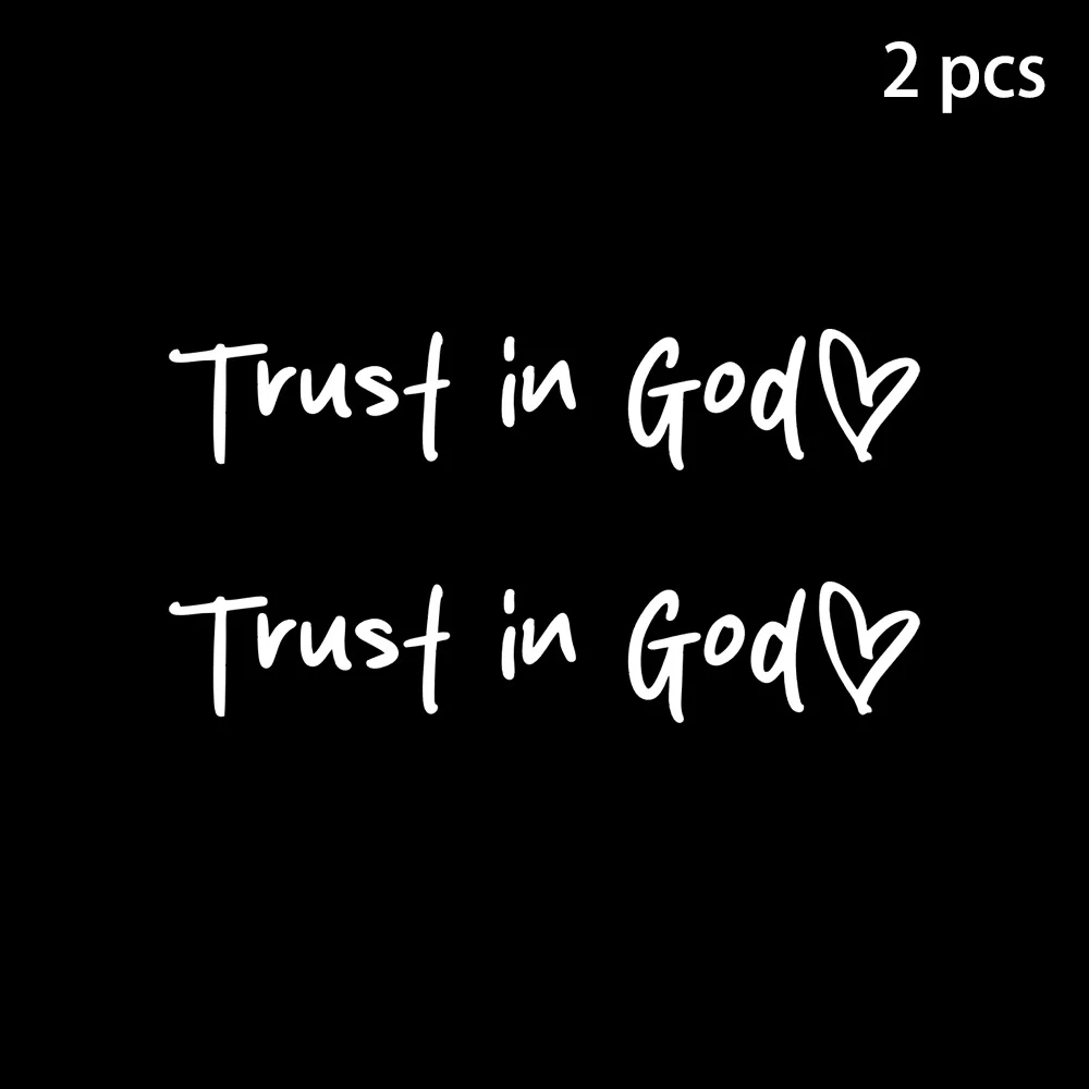 Trust in God Decal, Rear View Mirror Decal, Faith Car Mirror Decal, Bible Verse Christian Gift, Church Teacher Gift, Christian Decal - Image 8