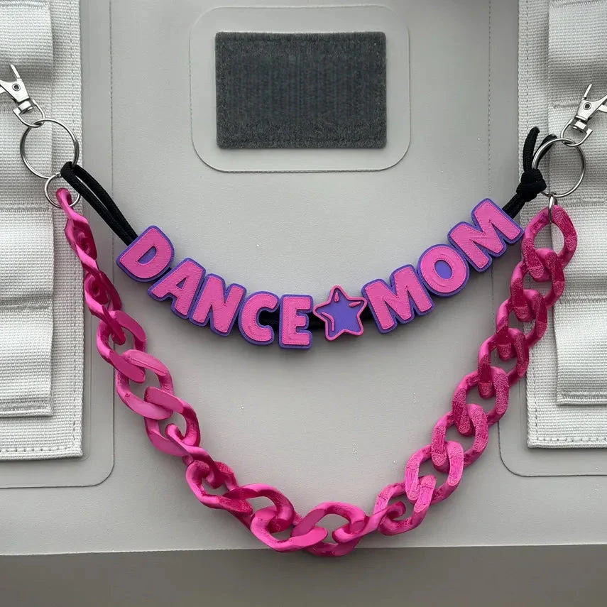 2-Piece Personalized Bag Charm Chain – Custom Name Layered Set - Image 3