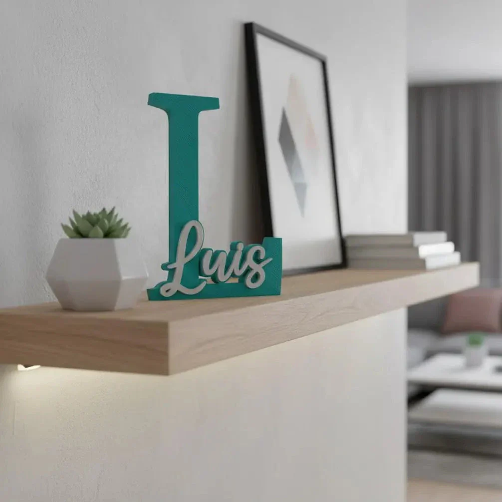 Custom 3D Printed Name Sign – Personalized Desk & Shelf Décor - Image 2