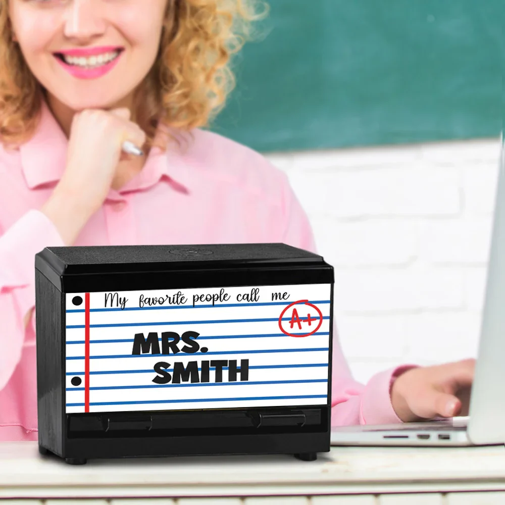 Personalized Pencil Dispenser with Name Pencil Cases Appreciation, Home School Gifts, Gift for Teacher - Image 4