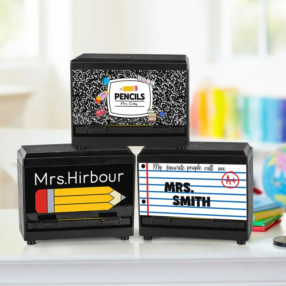Personalized Pencil Dispenser with Name Pencil Cases Appreciation, Home School Gifts, Gift for Teacher - Image 5