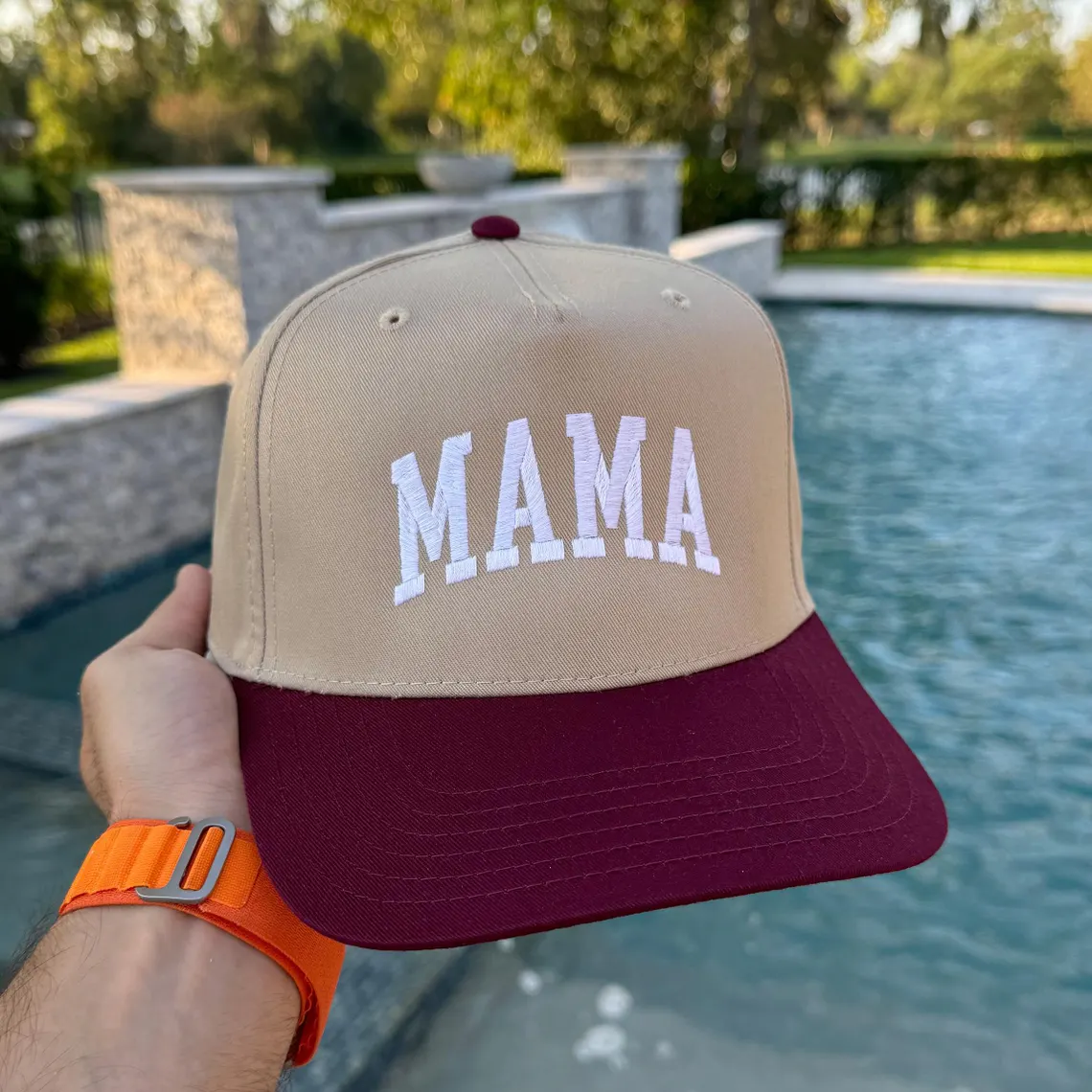 Custom Embroidered Hat - Personalized Dad Hat - Custom Text Gift - Image 5