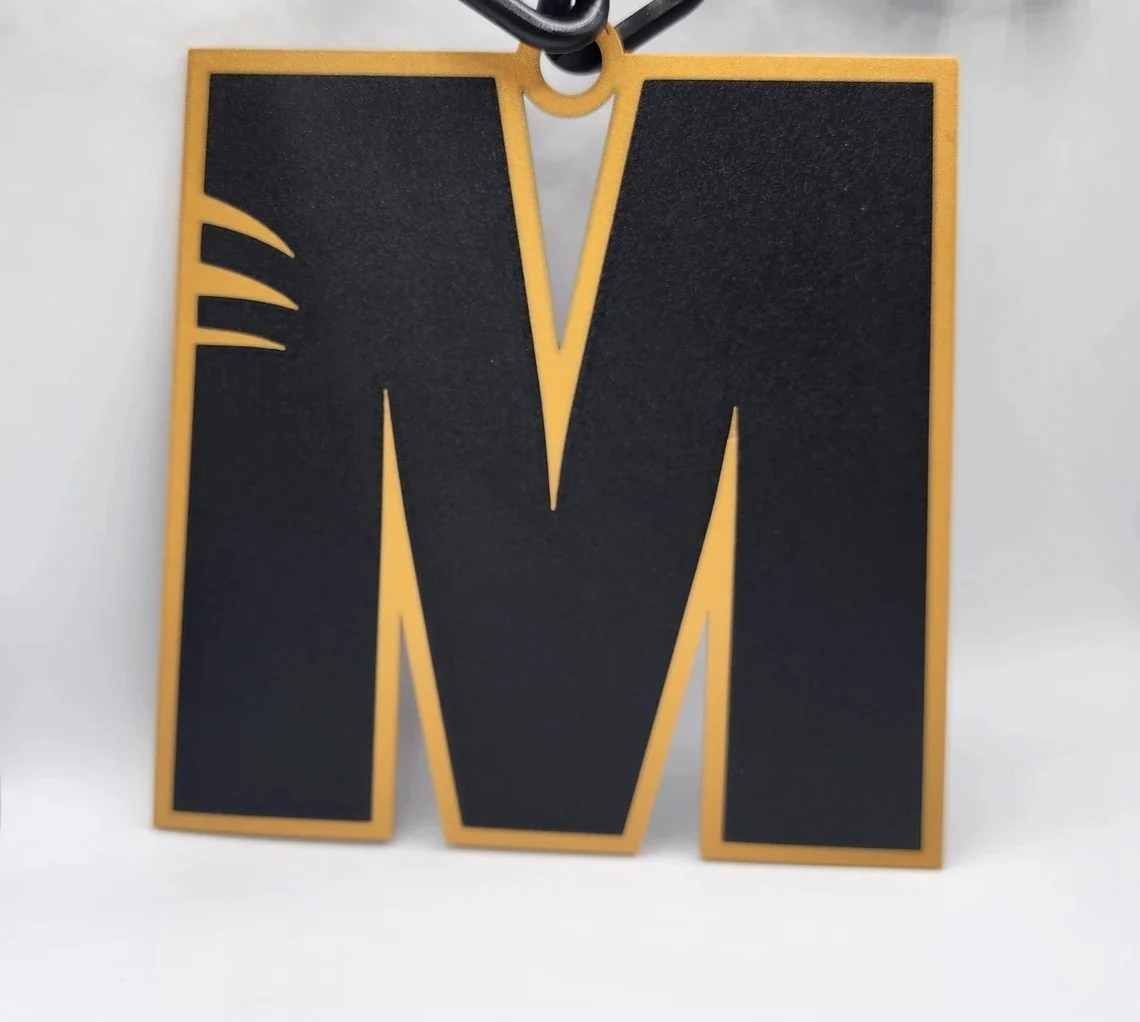 Custom Fan Chain Necklace – Oversized Sports Logo - Image 5