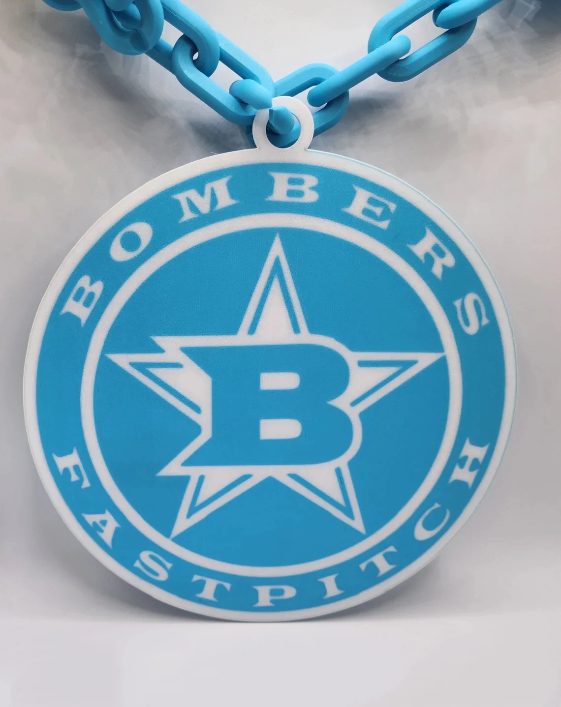 Custom Fan Chain Necklace – Oversized Sports Logo - Image 6