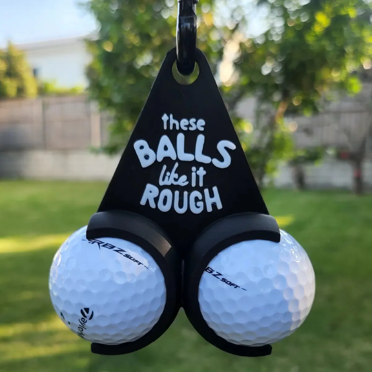 Custom Name Golf Ball Holder with Clip - Personalized Golf Gift - Image 5