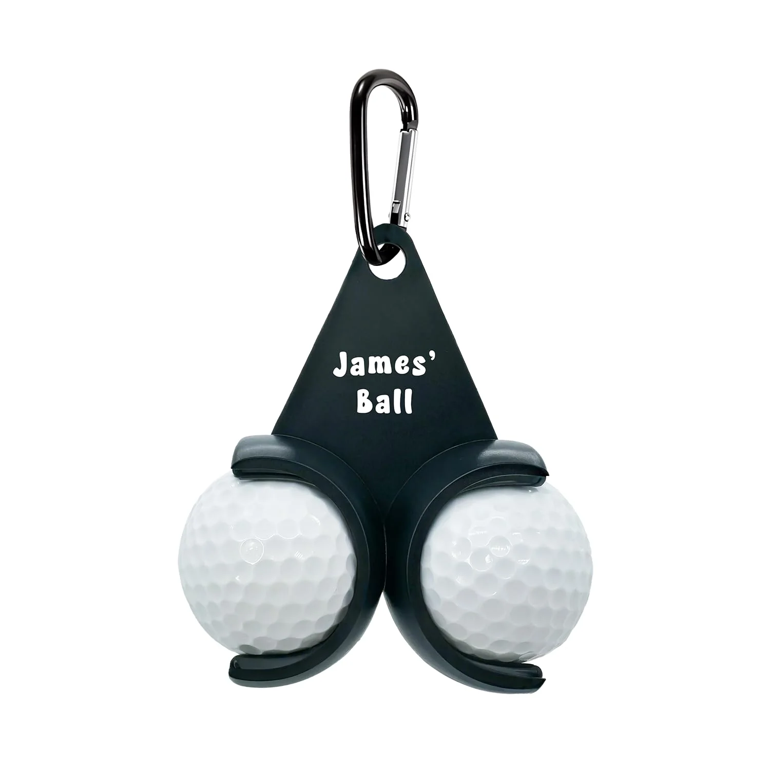 Custom Name Golf Ball Holder with Clip - Personalized Golf Gift - Image 9