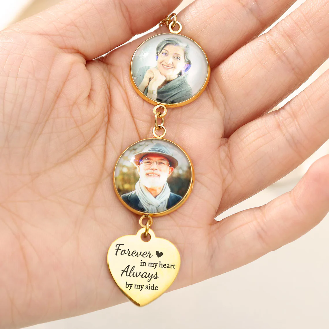 Custom Graduation Tassel Photo Charm – Memorial Keepsake - Image 2