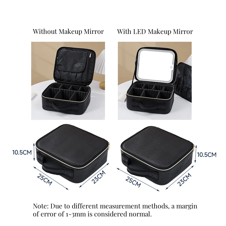 Custom LED Travel Makeup Bag – Style, Function, and a Personal Touch - Image 6