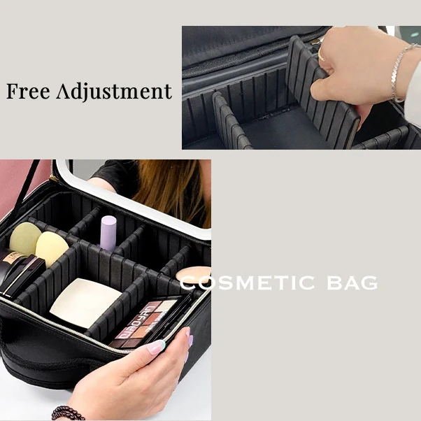 Custom LED Travel Makeup Bag – Style, Function, and a Personal Touch - Image 7