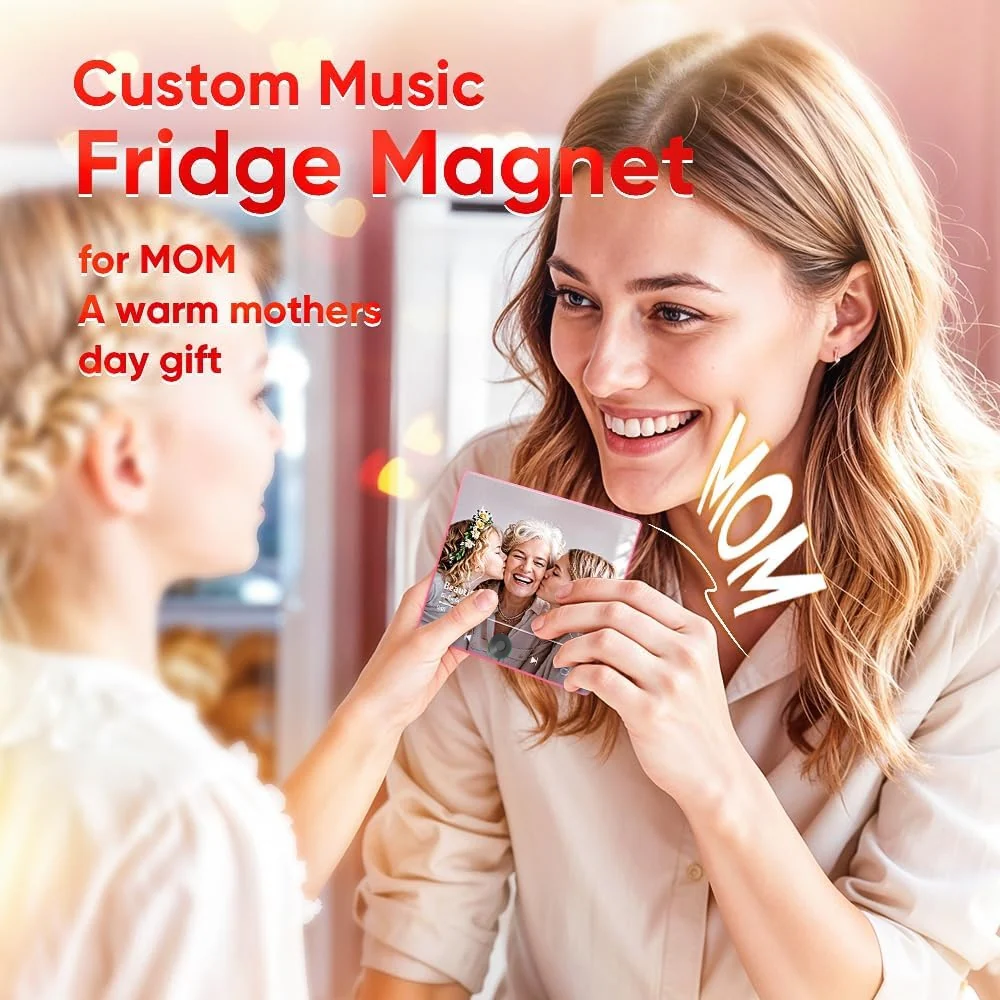 Custom Music Photo Magnet – Bluetooth/MP3 Plaque Gift - Image 10