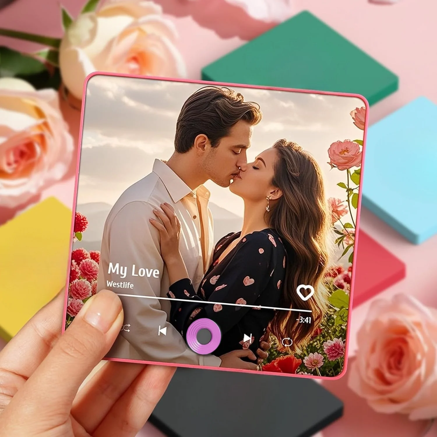 Custom Music Photo Magnet – Bluetooth/MP3 Plaque Gift - Image 5