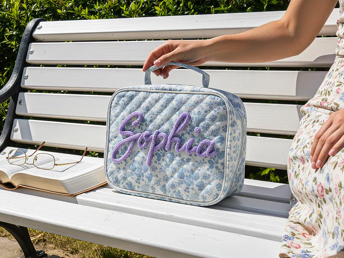 Personalized Quilted Bible Case – Large Size, Custom Embroidery Gift - Image 6