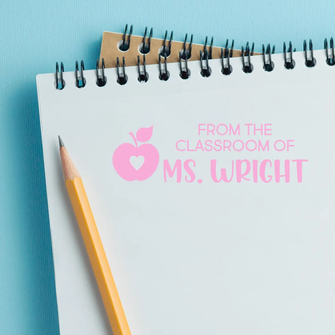 Custom Teacher Stamp – Personalized Self-Inking Stamp for Teachers - Image 3
