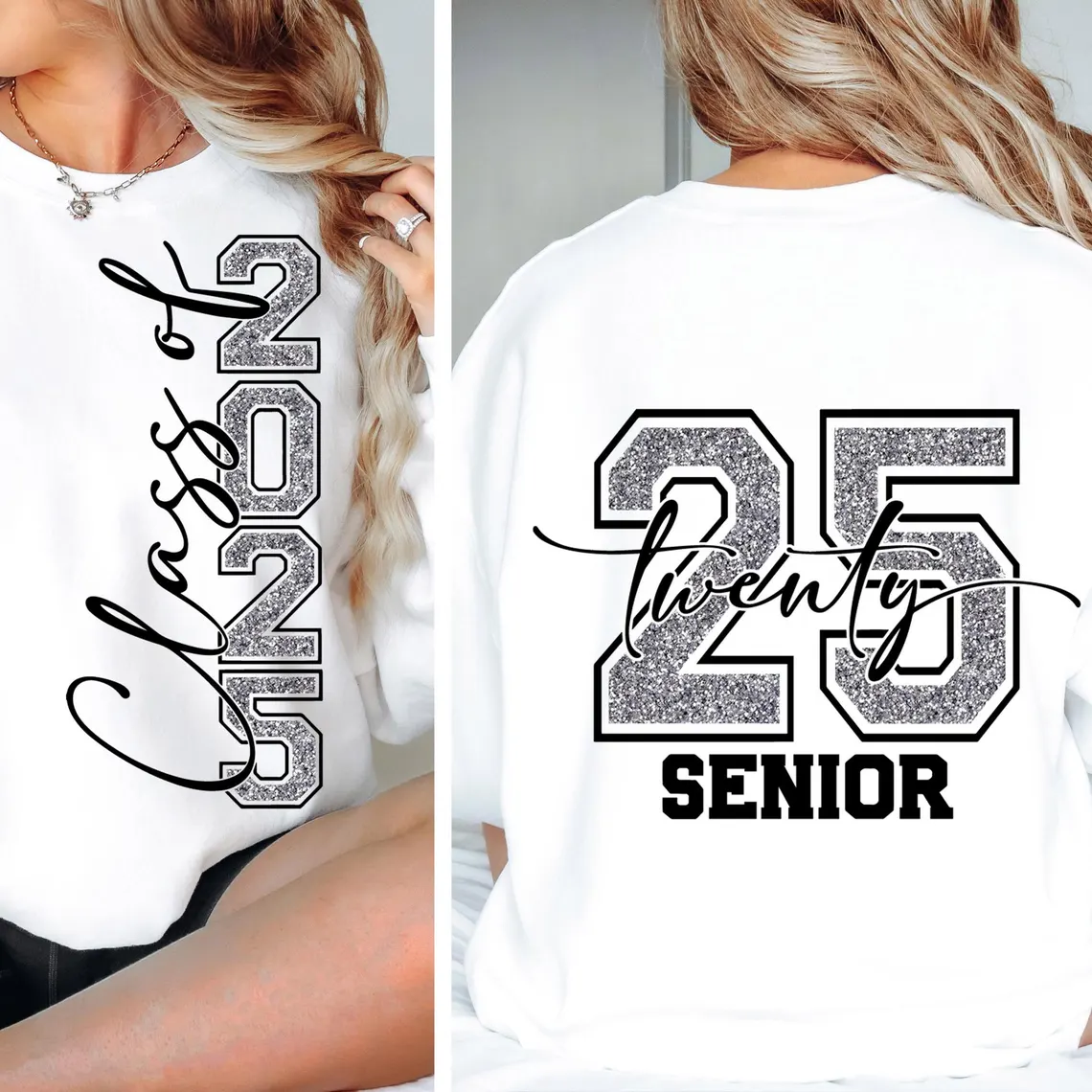 Custom Senior 2025 T-shirt – Personalized Graduation Hoodie Unisex - Image 7