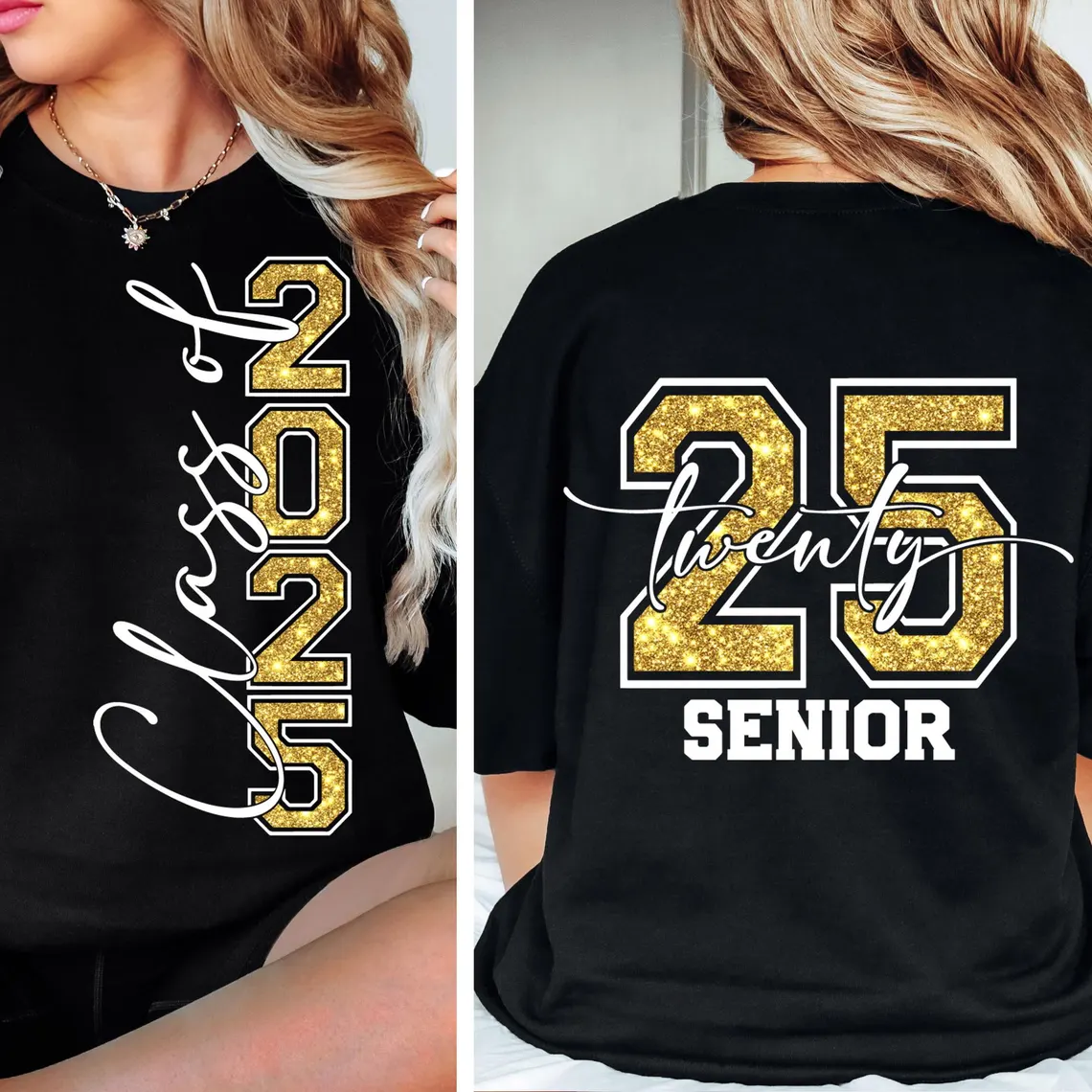 Custom Senior 2025 T-shirt – Personalized Graduation Hoodie Unisex - Image 8