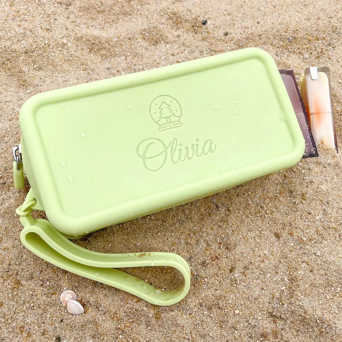 Custom Waterproof Silicone Storage Bag | Travel & Beach Organizer - Image 8
