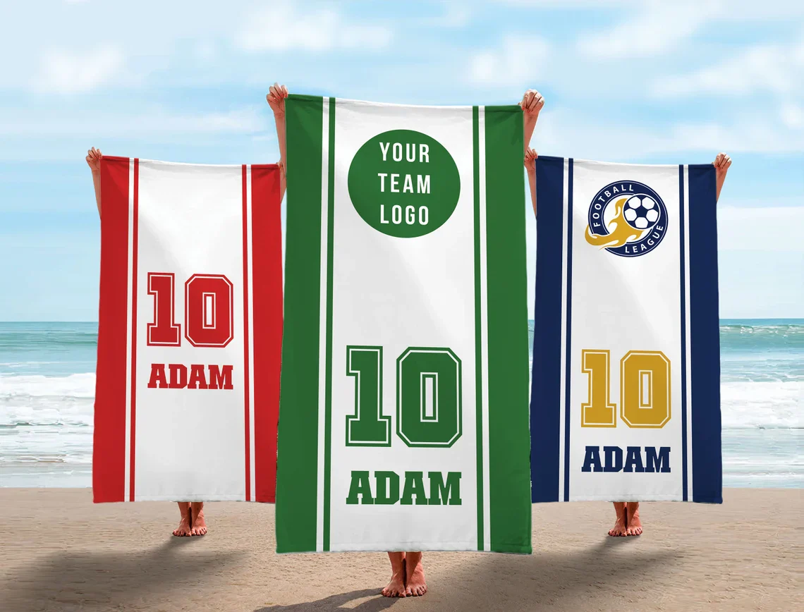 Custom Team Beach Towel – Baseball or Softball Gift - Image 7