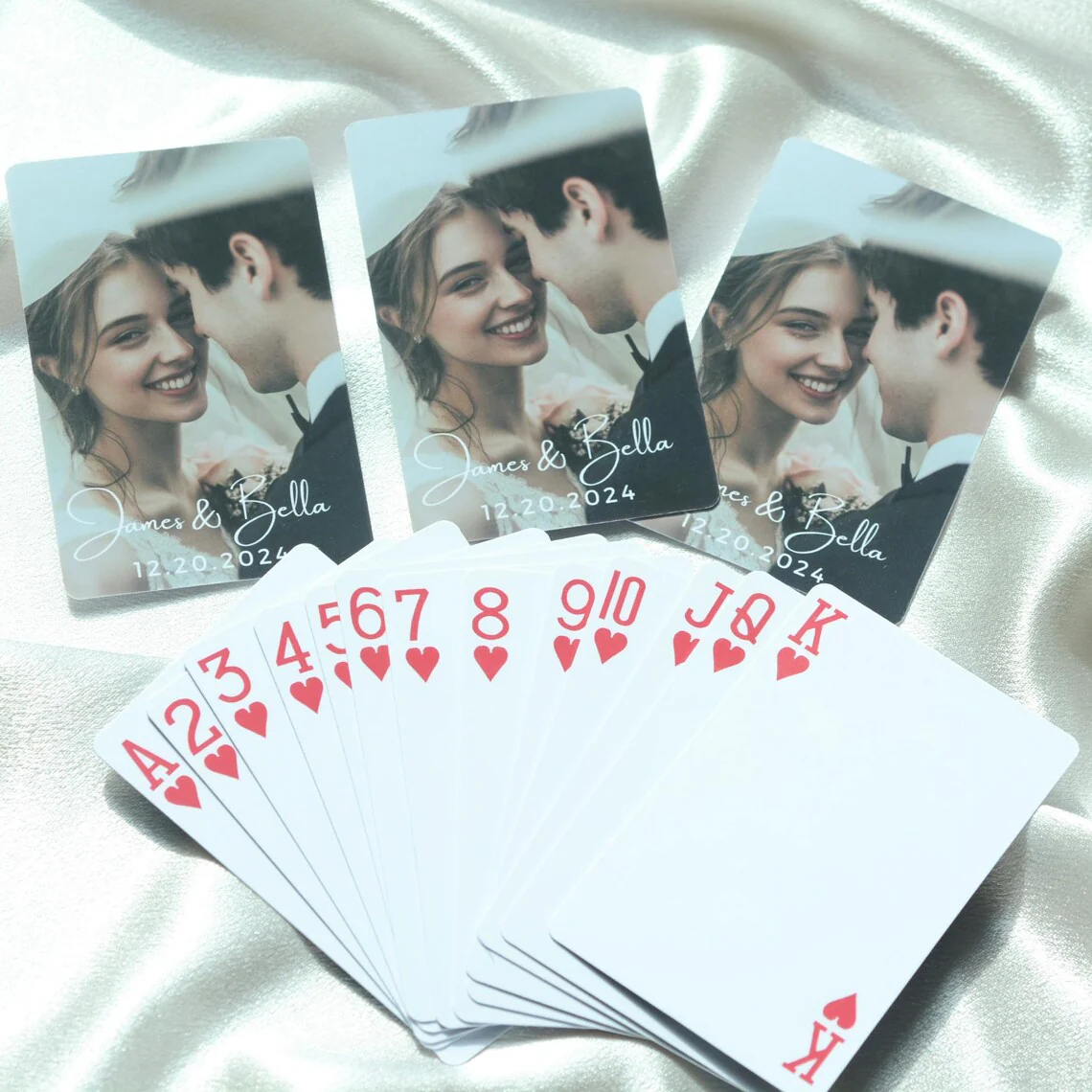 Custom Wedding Guest Book Playing Cards – Personalized Deck - Image 7