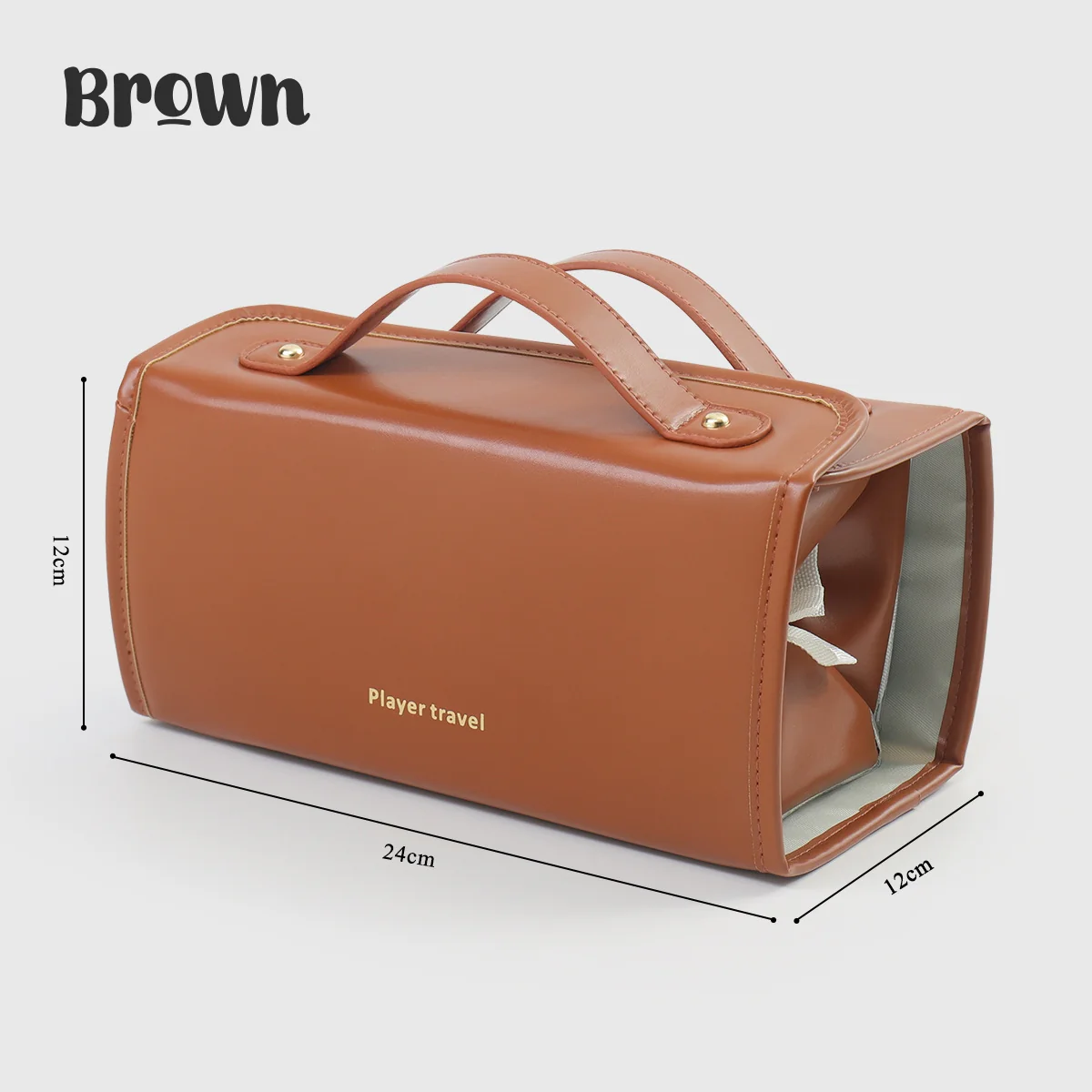 Customizable 4-in-1 Detachable Travel Makeup Bag - Image 11