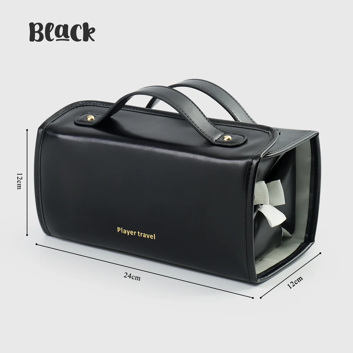 Customizable 4-in-1 Detachable Travel Makeup Bag - Image 9