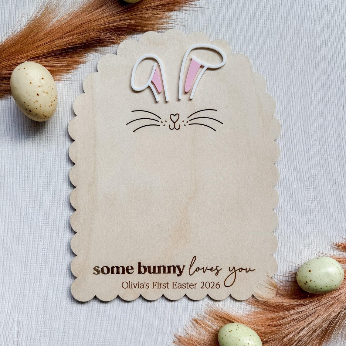DIY Easter Baby Footprint Sign – Baby’s First Easter Keepsake - Image 2