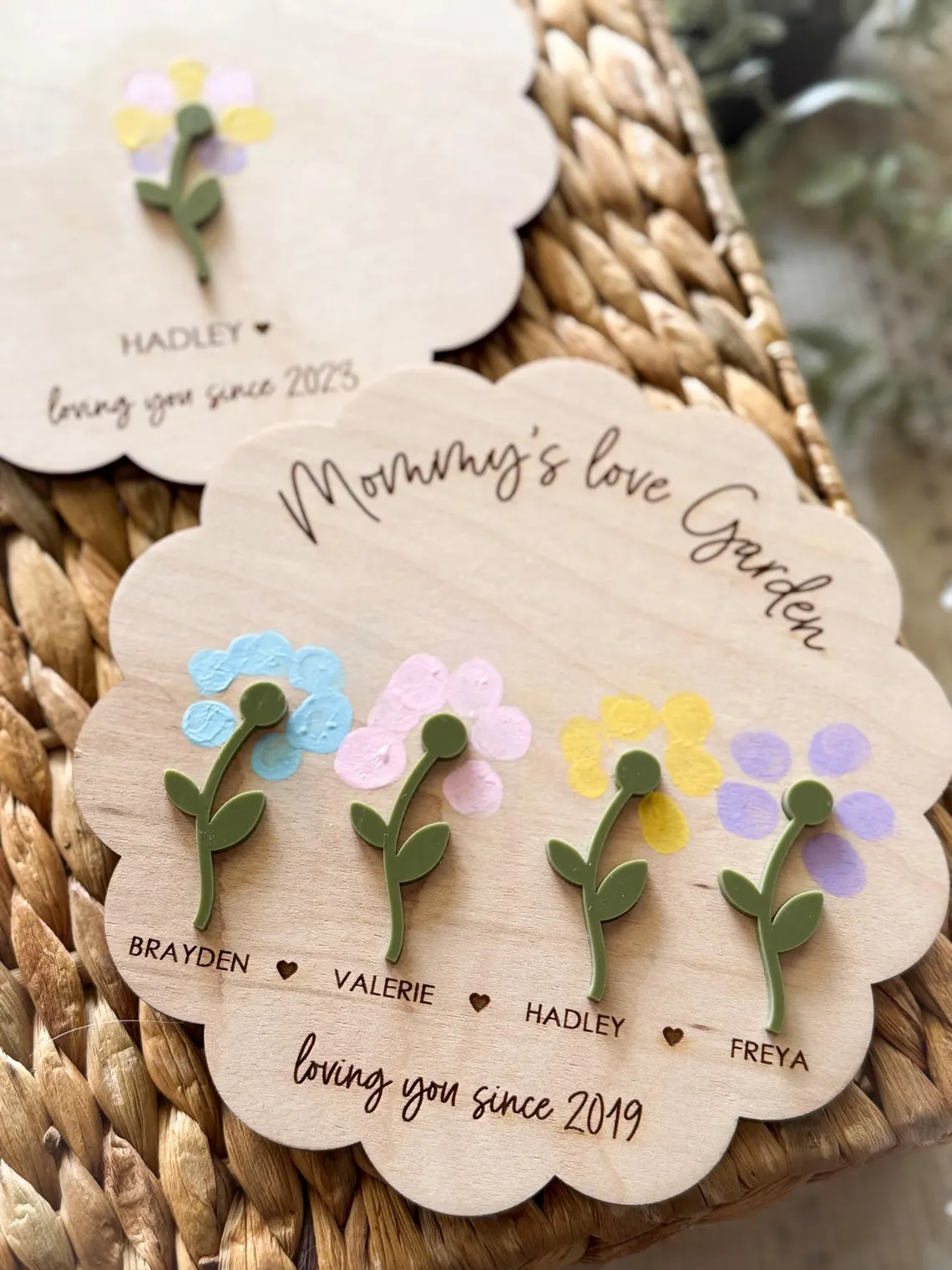 DIY Fingerprint Flower Magnet | Kids Craft Gift - Image 3