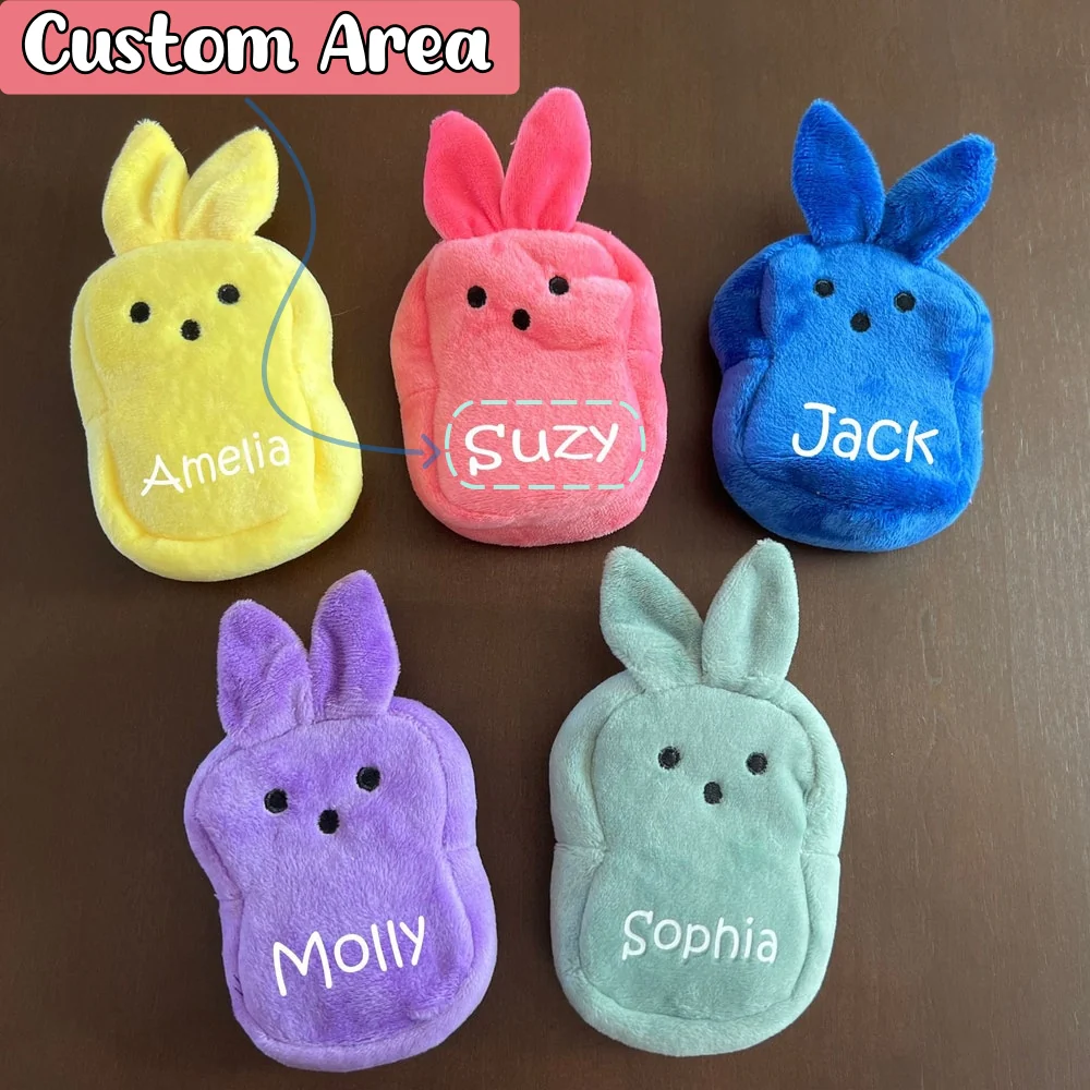 Easter Bunny Plush Coin Purse - Adorable Kids' Gift & Backpack Charm - Image 4