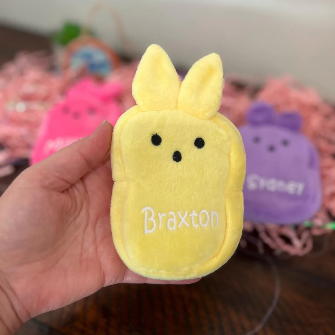 Easter Bunny Plush Coin Purse - Adorable Kids' Gift & Backpack Charm - Image 5