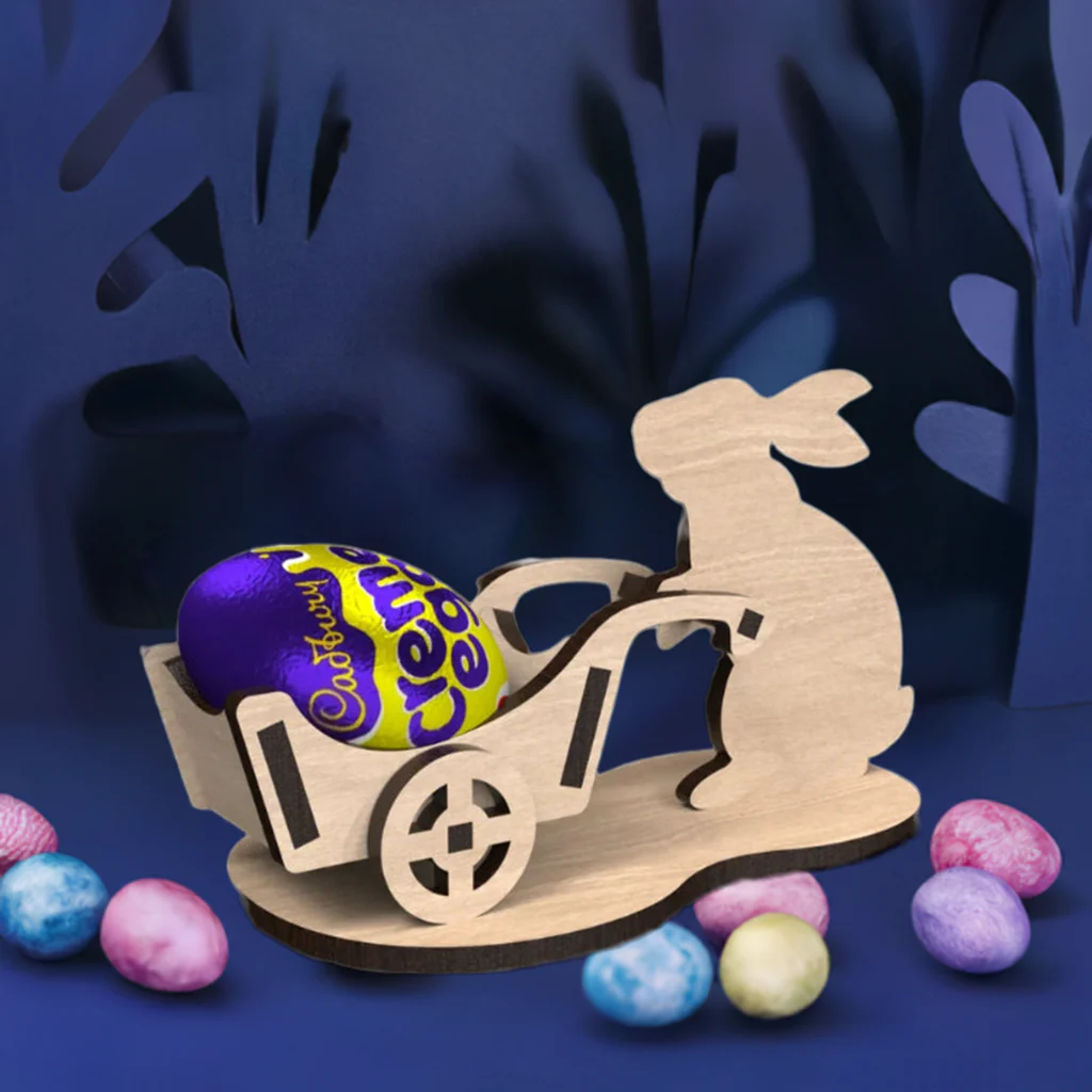 Easter Bunny Wheelbarrow Gift - Perfect Easter Holiday Present - Image 5