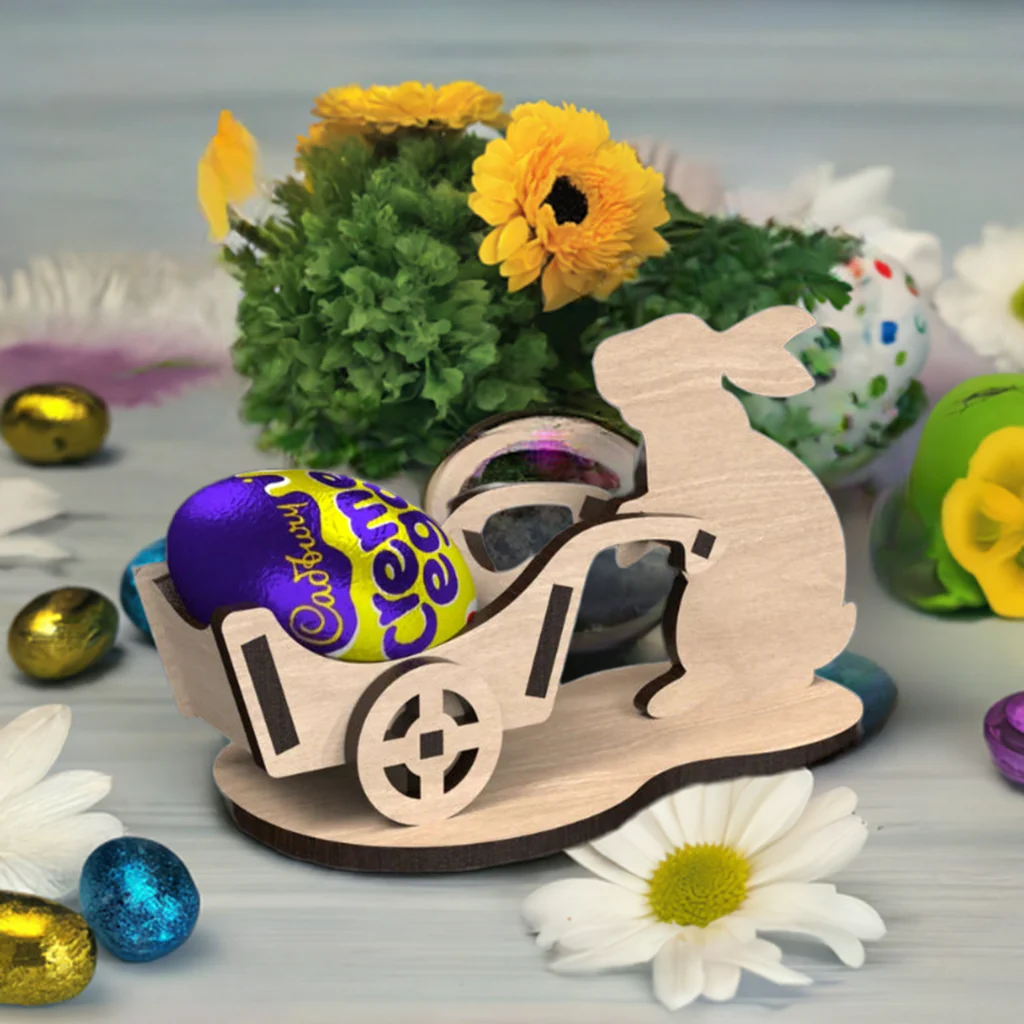 Easter Bunny Wheelbarrow Gift - Perfect Easter Holiday Present - Image 7