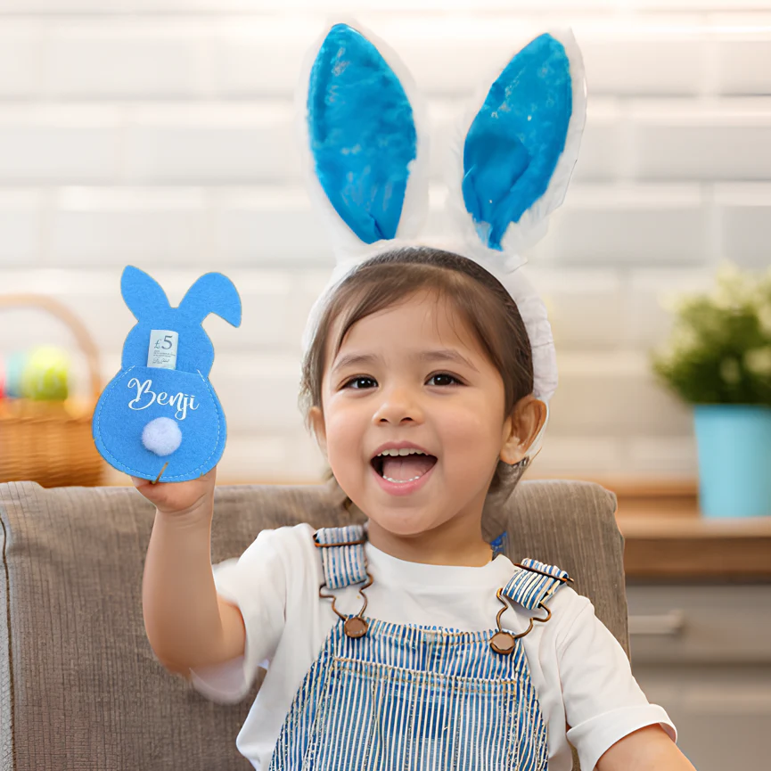 Personalised Easter Money Holder – Personalized Bunny Gift for Easter，For Kids 🐰💝 - Image 3