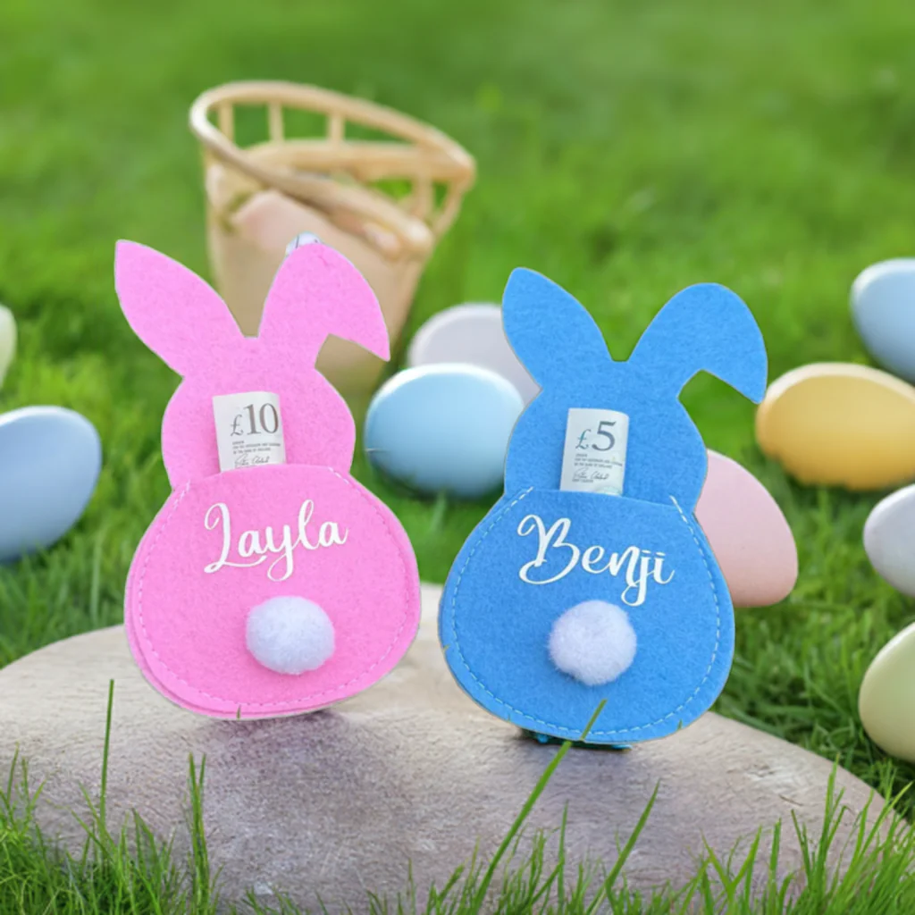 Personalised Easter Money Holder – Personalized Bunny Gift for Easter，For Kids 🐰💝 - Image 5