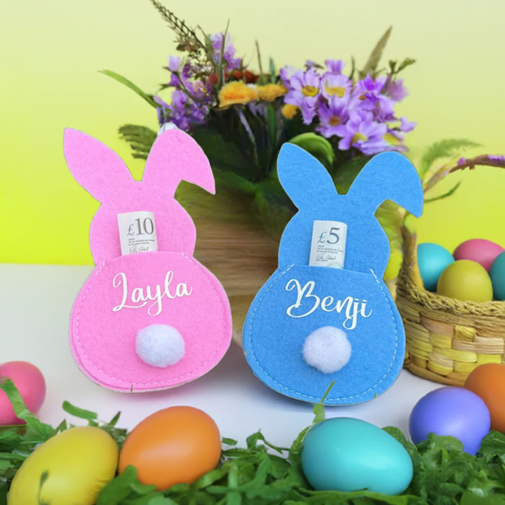 Personalised Easter Money Holder – Personalized Bunny Gift for Easter，For Kids 🐰💝 - Image 6