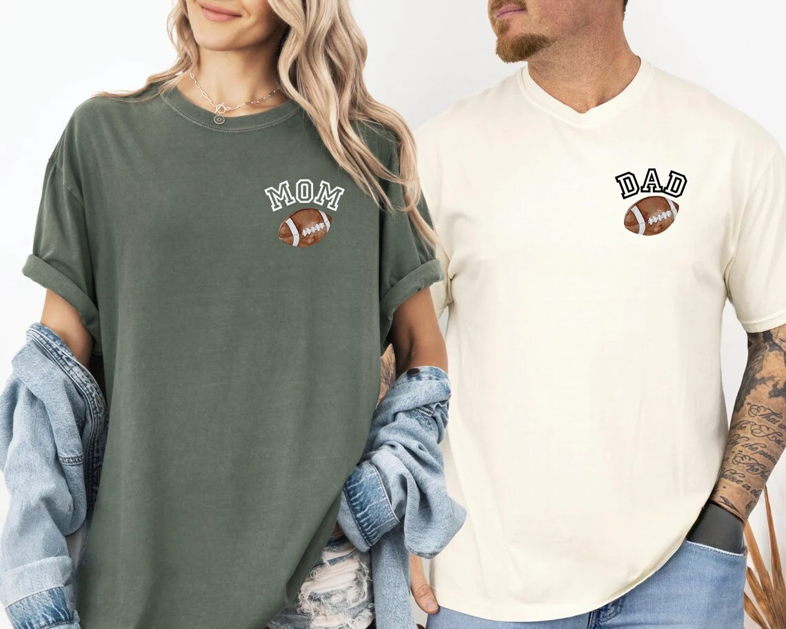 Football First Birthday Family Shirts – Custom Name Gameday Tee - Image 2