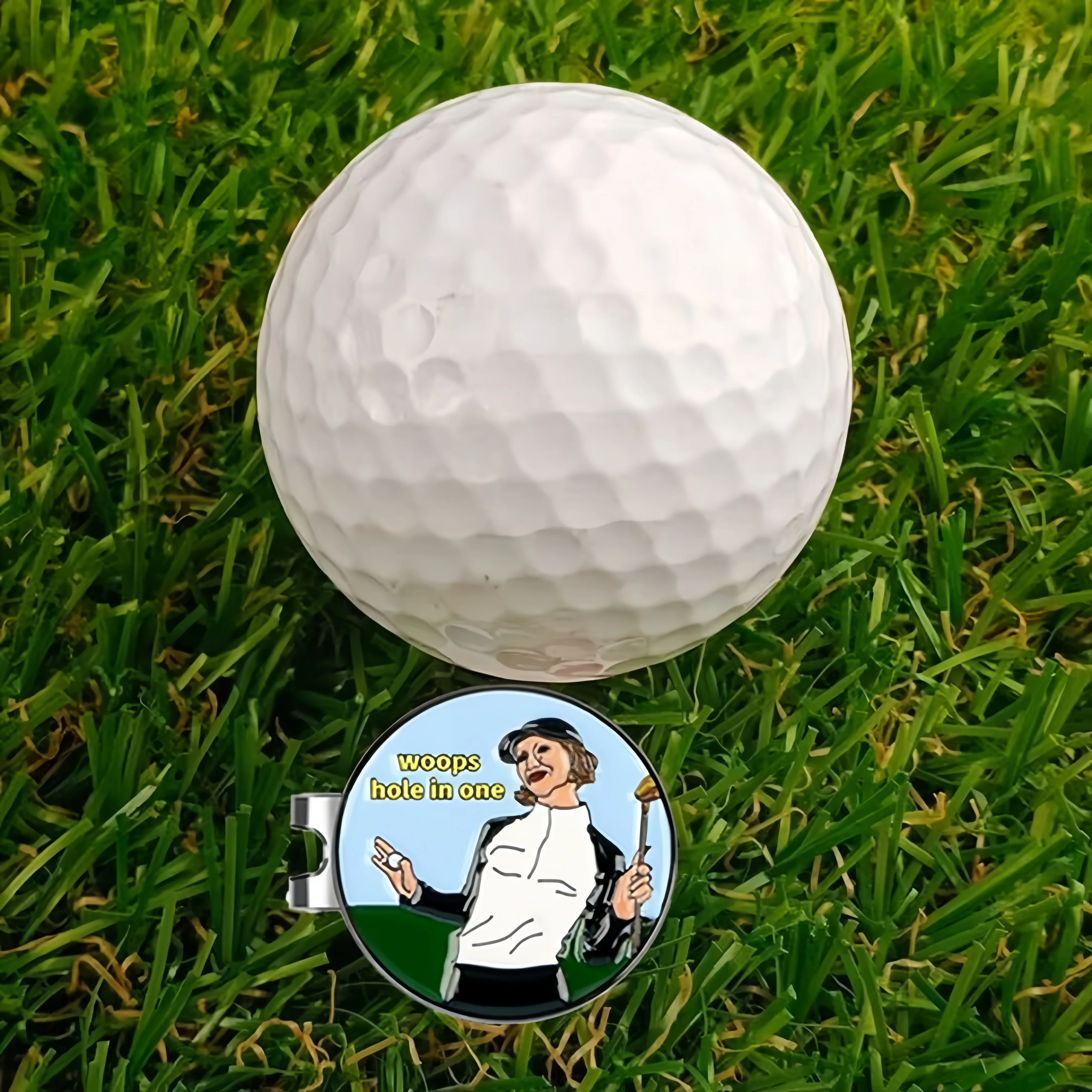 Funny Magnetic Golf Ball Marker Cartoon Hat Clip – Golf Gift - Image 8