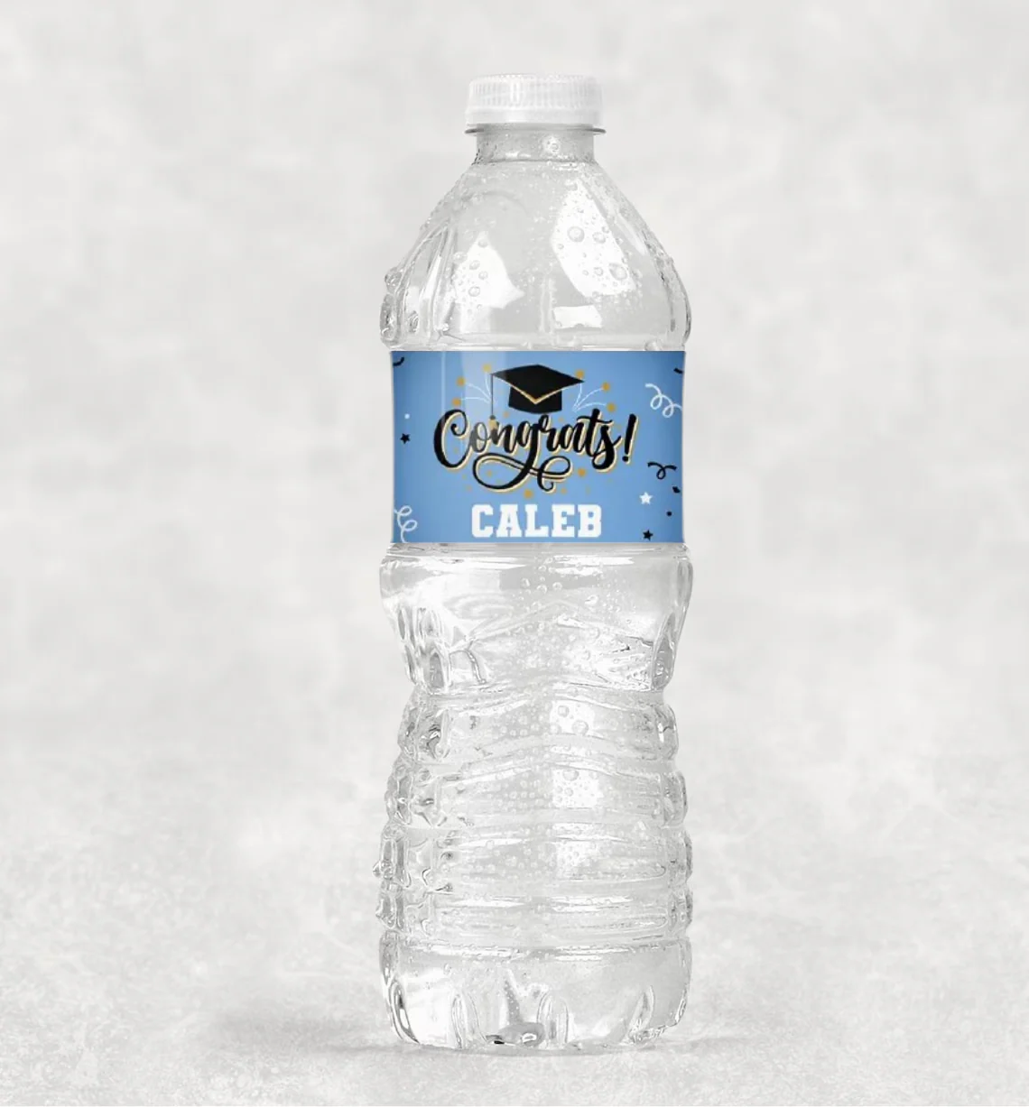 Graduation Water Bottle Labels – Custom Class of 2025 Grad Party Decor - Image 4