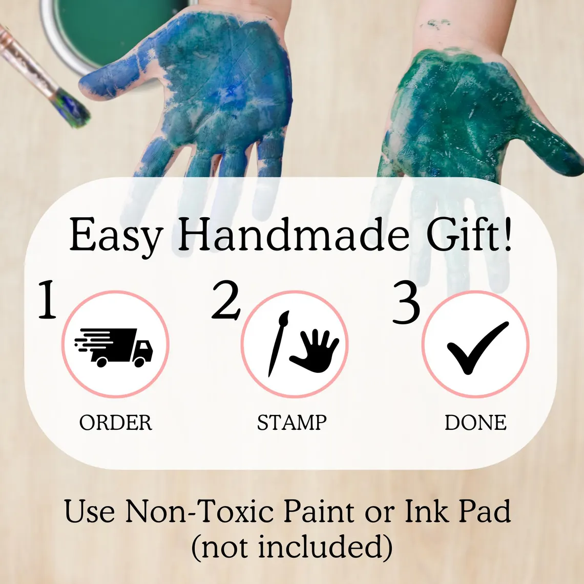 2026 Grandparents Handprint Calendar – Personalized Gift from Kids - Image 7