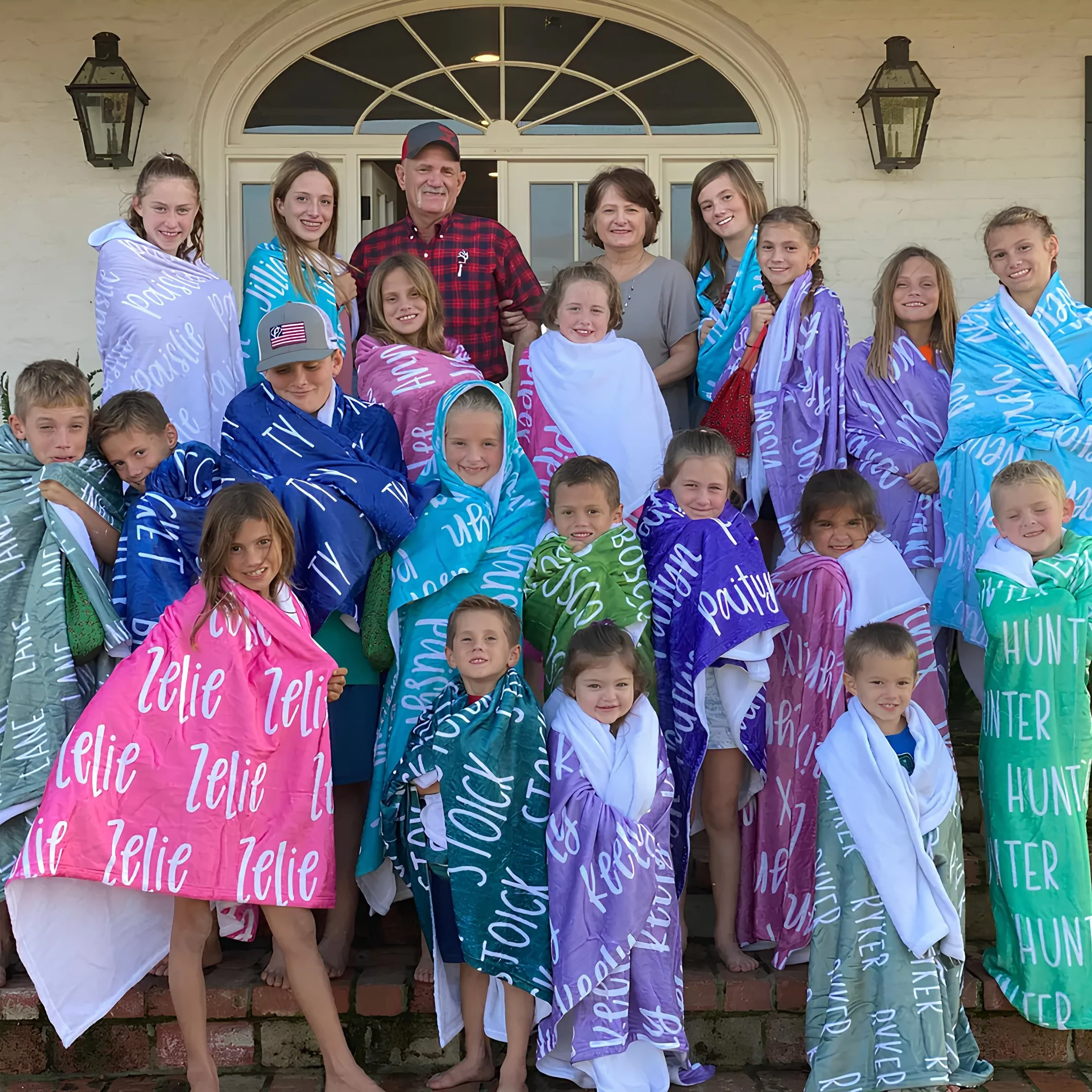 🎁BUY 2 FREE SHIPPING🎁 High Quality Super Soft Custom Family Name Blanket - Image 6