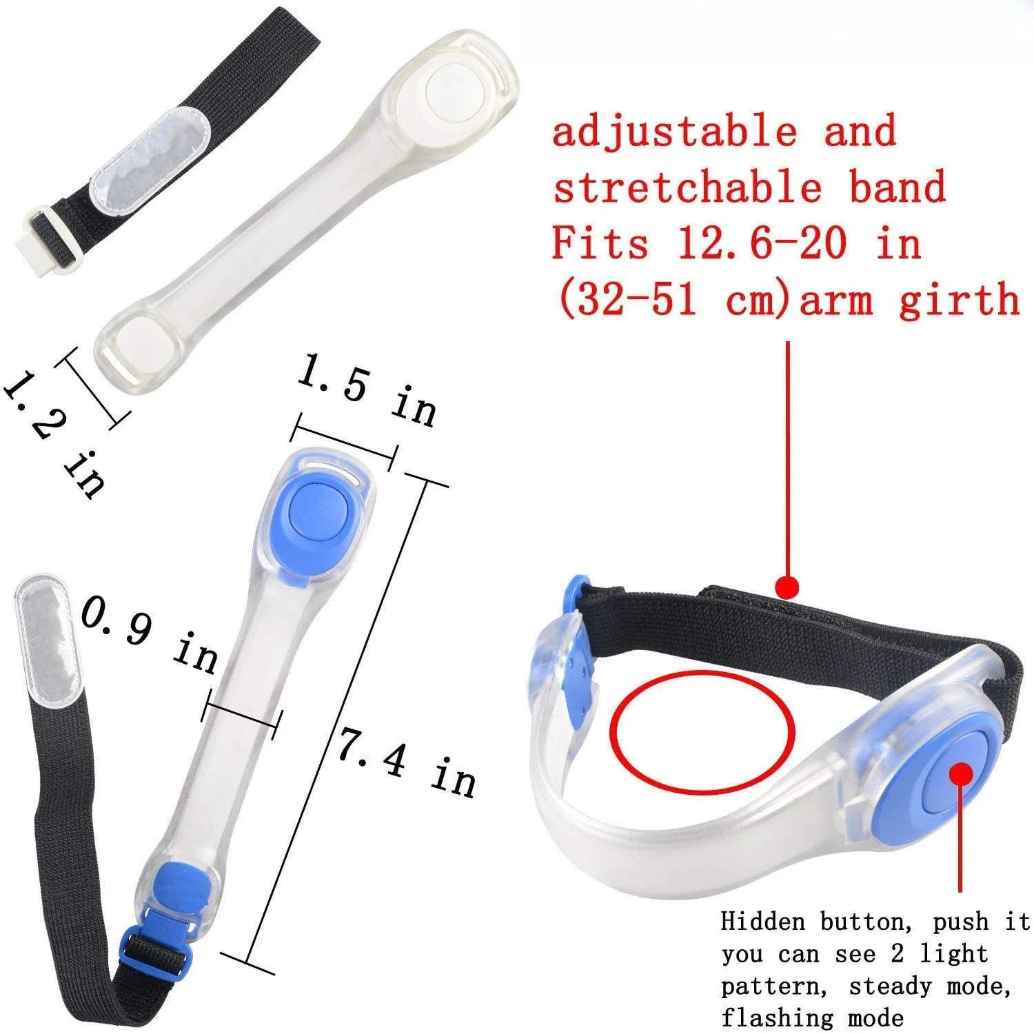 LED Light Up Armband – Waterproof, Reflective & Adjustable - Image 10
